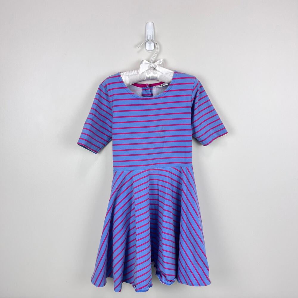 Florence Eiseman Knit Stripe Tie Dress 5T